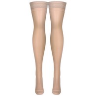 Truform 1774ND-XL Sheer Thigh-High Stockings - 15-20 mmHg - Nude - Extra Large