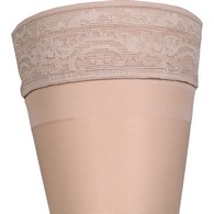 Truform 1774ND-XL Sheer Thigh-High Stockings - 15-20 mmHg - Nude - Extra Large