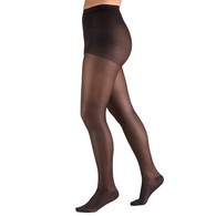 Truform 1775BL-M Sheer Pantyhose - 15-20 mmHg - Black - Medium