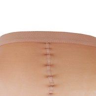 Truform 1775LB-QP Sheer Pantyhose - 15-20 mmHg - Light Beige - Queen Plus