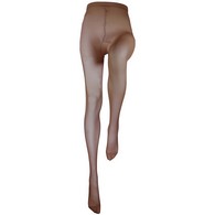 Truform 1775TP-QP Sheer Pantyhose - 15-20 mmHg - Taupe - Queen Plus