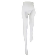 Truform 1775WH-M Sheer Pantyhose - 15-20 mmHg - White - Medium