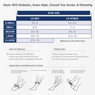 Truform 1913 TruSoft Knee-High Socks - 8-15 mmHg