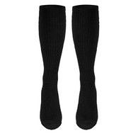 Truform 1913BL-M TruSoft Knee-High Socks - 8-15 mmHg - Black - Medium