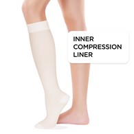 Truform 1917 Ulcer Ease Layered Compression Kit - Compression Stocking with Liners