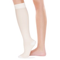 Truform 1917L-L Pair of Liners for Ulcer Ease Compression Stocking System - White - Large