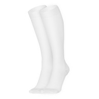 Truform 1917L-M Pair of Liners for Ulcer Ease Compression Stocking System - White - Medium