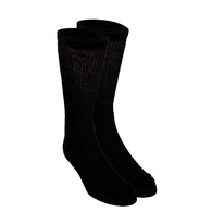 Truform 1918 Loose-Fit Top Diabetic Socks (3 PR/PK) - Mid Calf - SML - Black