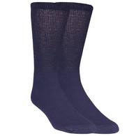 Truform 1918 Loose-Fit Top Diabetic Socks (3 PR/PK) - Mid Calf - LGE - Navy