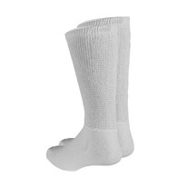 Truform 1918 Loose-Fit Top Diabetic Socks (3 PR/PK) - Mid Calf - SML - White
