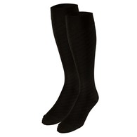 Truform 1923BN-XL Knee-High Travel Series Compression Socks - 15-20 mmHg - Brown - Extra Large