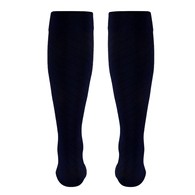 Truform 1923NV-S Knee-High Travel Series Compression Socks - 15-20 mmHg - Navy - Small