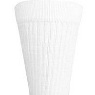 Truform 1932-L Crew-Length Casual Socks - 15-20 mmHg - White - Large
