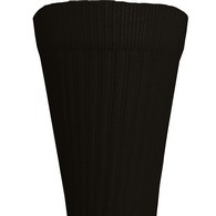 Truform 1932BL-S Crew-Length Casual Socks - 15-20 mmHg - Black - Small