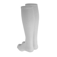 Truform 1933-S Knee-High Casual Socks - 15-20 mmHg - White - Small
