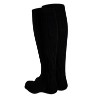 Truform 1934BL-M Knee-High Casual Socks - 20-30 mmHg - Black - Medium
