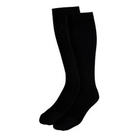 Truform 1934BL-M Knee-High Casual Socks - 20-30 mmHg - Black - Medium