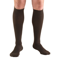 Truform 1942 Men's Dress-Style Support Socks, Knee High, 8-15 mmHg