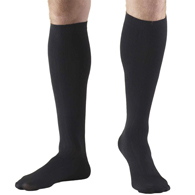 Truform 1942 Men's Dress-Style Support Socks, Knee High, 8-15 mmHg