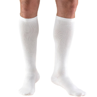 Truform 1943 Men's Dress-Style Support Socks, Knee High, 15-20 mmHg