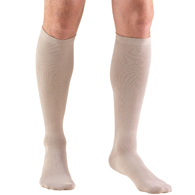 Truform 1943 Men's Dress-Style Support Socks, Knee High, 15-20 mmHg