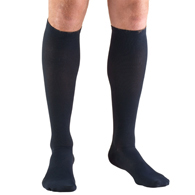 Truform 1943 Men's Dress-Style Support Socks, Knee High, 15-20 mmHg