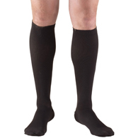 Truform 1943 Men's Dress-Style Support Socks, Knee High, 15-20 mmHg