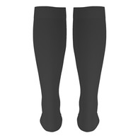Truform 1943 Men's Dress-Style Support Socks - Knee High - 15-20 mmHg - LGE - Charcoal
