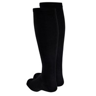 Truform 1944BL-M Knee-High Dress Socks - 20-30 mmHg - Black - Medium