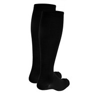 Truform 1944BL-XL Knee-High Dress Socks - 20-30 mmHg - Black - Extra Large