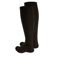 Truform 1944BN-M Knee-High Dress Socks - 20-30 mmHg - Brown - Medium