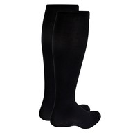 Truform 1954BL-M Knee-High Dress Socks - 30-40 mmHg - Black - Medium