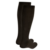 Truform 1954BN-M Knee-High Dress Socks - 30-40 mmHg - Brown - Medium