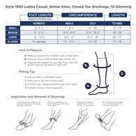 Truform 1963 Knee-High Casual Socks - 15-20 mmHg