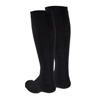 Truform 1963BL-L Knee-High Casual Socks - 15-20 mmHg - Black - Large