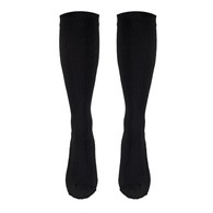 Truform 1963BL-S Knee-High Casual Socks - 15-20 mmHg - Black - Small