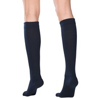Truform 1963NV-S Knee-High Casual Socks - 15-20 mmHg - Navy - Small