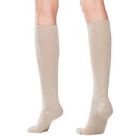 Truform 1963TN-L Knee-High Casual Socks - 15-20 mmHg - Tan - Large