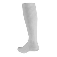 Truform 1963WH-XL Knee-High Casual Socks - 15-20 mmHg - White - Extra Large