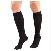 Truform 1974 Knee Trouser Socks - Rib Pattern - 20-30 mmHg