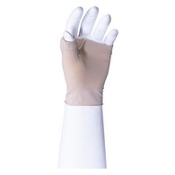 Truform 3312BG-S Lymphedema Compression Gauntlet Glove - 15-20 mmHg - Beige - Small