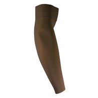 Truform 3315BN-L Lymphedema Compression Arm Sleeve - Soft Top - 15-20 mmHg - Brown - Large