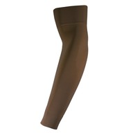 Truform 3315BN-L Lymphedema Compression Arm Sleeve - Soft Top - 15-20 mmHg - Brown - Large