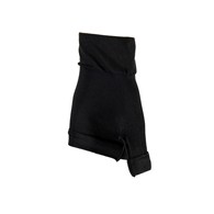 Truform 3322BL-M Lymphedema Compression Gauntlet Glove - 20-30 mmHg - Black - Medium
