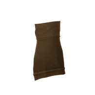 Truform 3322BN-L Lymphedema Compression Gauntlet Glove - 20-30 mmHg - Brown - Large