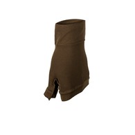 Truform 3322BN-M Lymphedema Compression Gauntlet Glove - 20-30 mmHg - Brown - Medium
