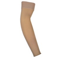 Truform 3325BG-M Lymphedema Compression Arm Sleeve - Soft Top - 20-30 mmHg - Beige - Medium