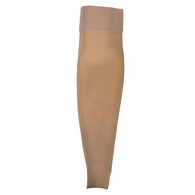 Truform 3326BG-L Lymphedema Compression Arm Sleeve - Dot Top - 20-30 mmHg - Beige - Large