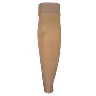 Truform 3326BG-L Lymphedema Compression Arm Sleeve - Dot Top - 20-30 mmHg - Beige - Large