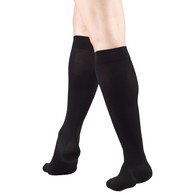 Truform 8808 Anti-Embolism Knee-High Stockings - 18 mmHg - 4XL - Black